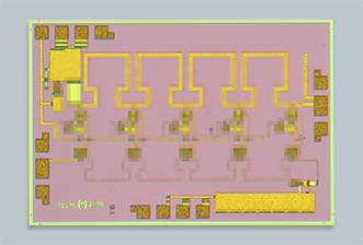 防潮低噪音DC-22 GHz分布式放大器芯片CMD240