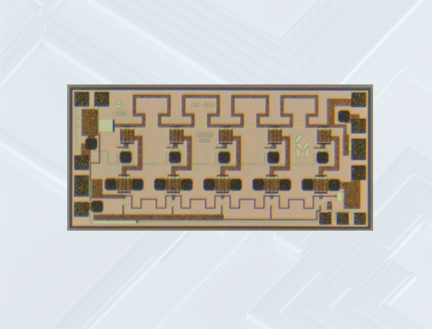 2-20 GHz寬范圍分布式放大器MMIC提供14 dB的增益高線性度和小裸片CMD238