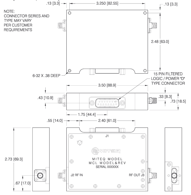 AMFLD-27003100-60-18P射頻放大器MITEQ