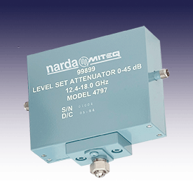 4793  可變衰減器-微型SMA和3.5 mm 0.8-26.5 GHz