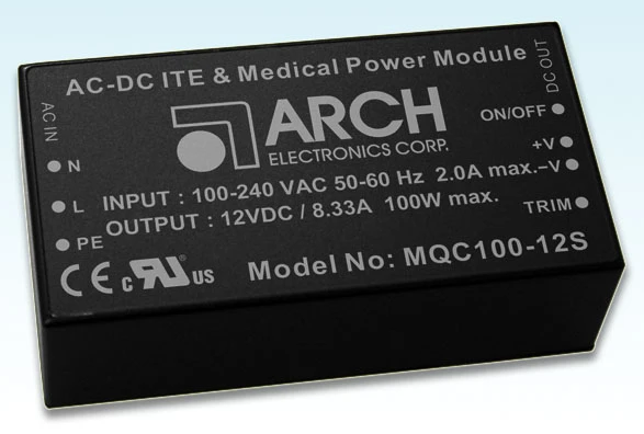 ?MQC100 系列AC-DC ITE電源模塊ARCH
